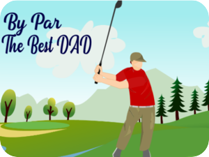 Fathers Day Golfing Dad
