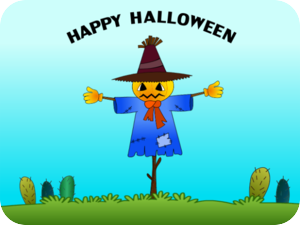 Halloween Scarecrow Festive Theme