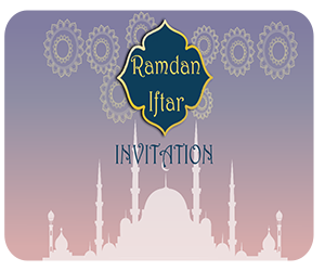 Ramadan Iftar Invitation Mosque