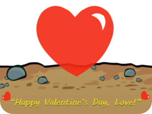 Valentines Day Red Heart