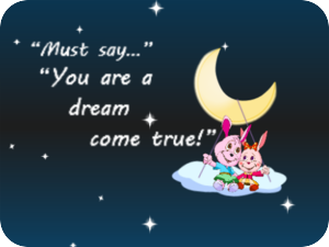 Dreamy Birthday Bunnies Moon