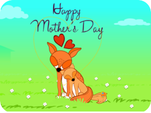 Mothers Day Fox Love