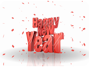 Happy New Year Confetti