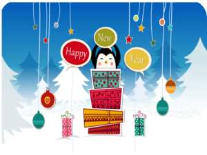Happy New Year Penguin Gifts