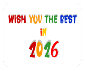 Best Wishes New Year 2026