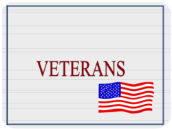Veterans Day American Flag
