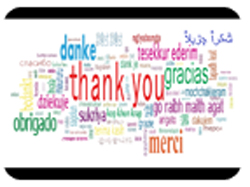 Thank You Multilingual Words